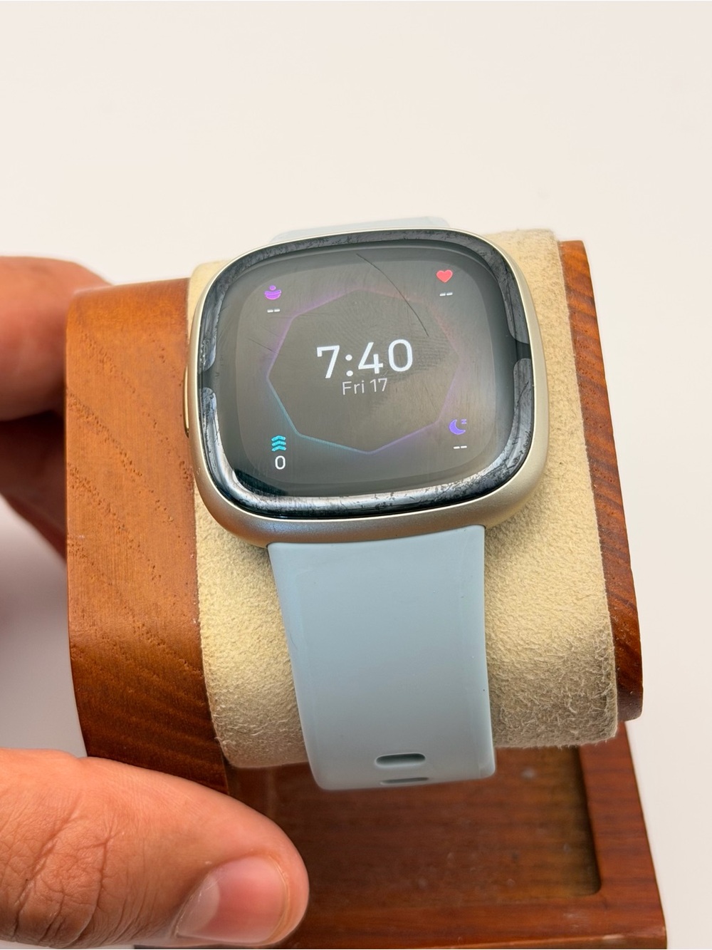 Fitbit Sense 2, Tested, Gold/blue, Good, Charger Included, Latest Model - Picture 10 of 10